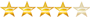 4 étoiles : Bravo !